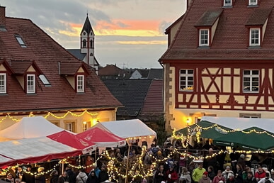Uneroiser Schloss-Advent